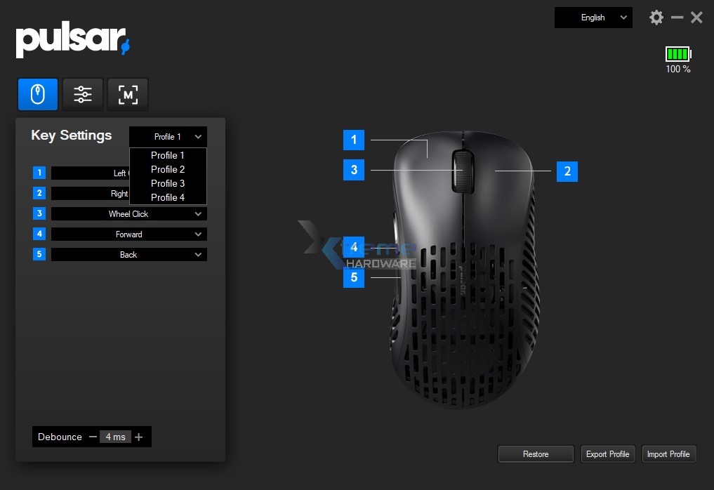 Pulsar Xlite Wireless software 2 fdf3f